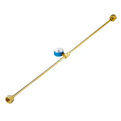 Устройство для заправки баллонов с манометром, L=850