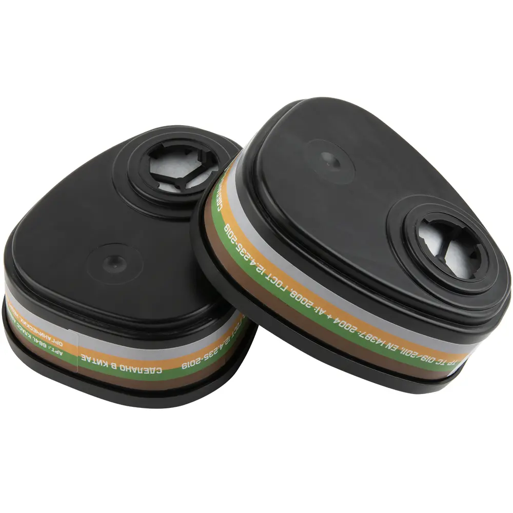 Фильтры от аммиака, органических и кислых газов ABEK2 (2 шт.) 6641