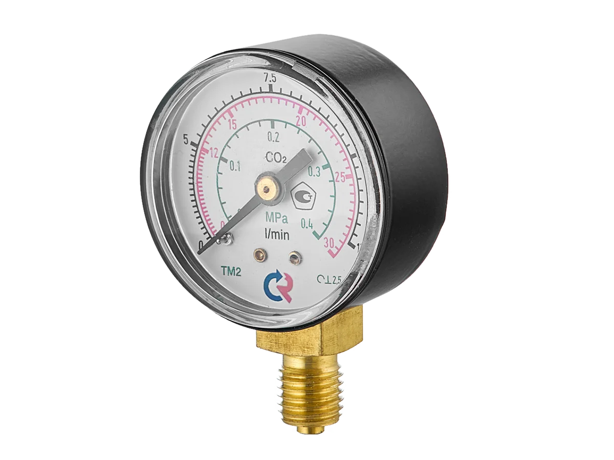 МАНОМЕТР ТМ-210Р (0-30/12 L/MIN ( 0,4 МПА) СО2