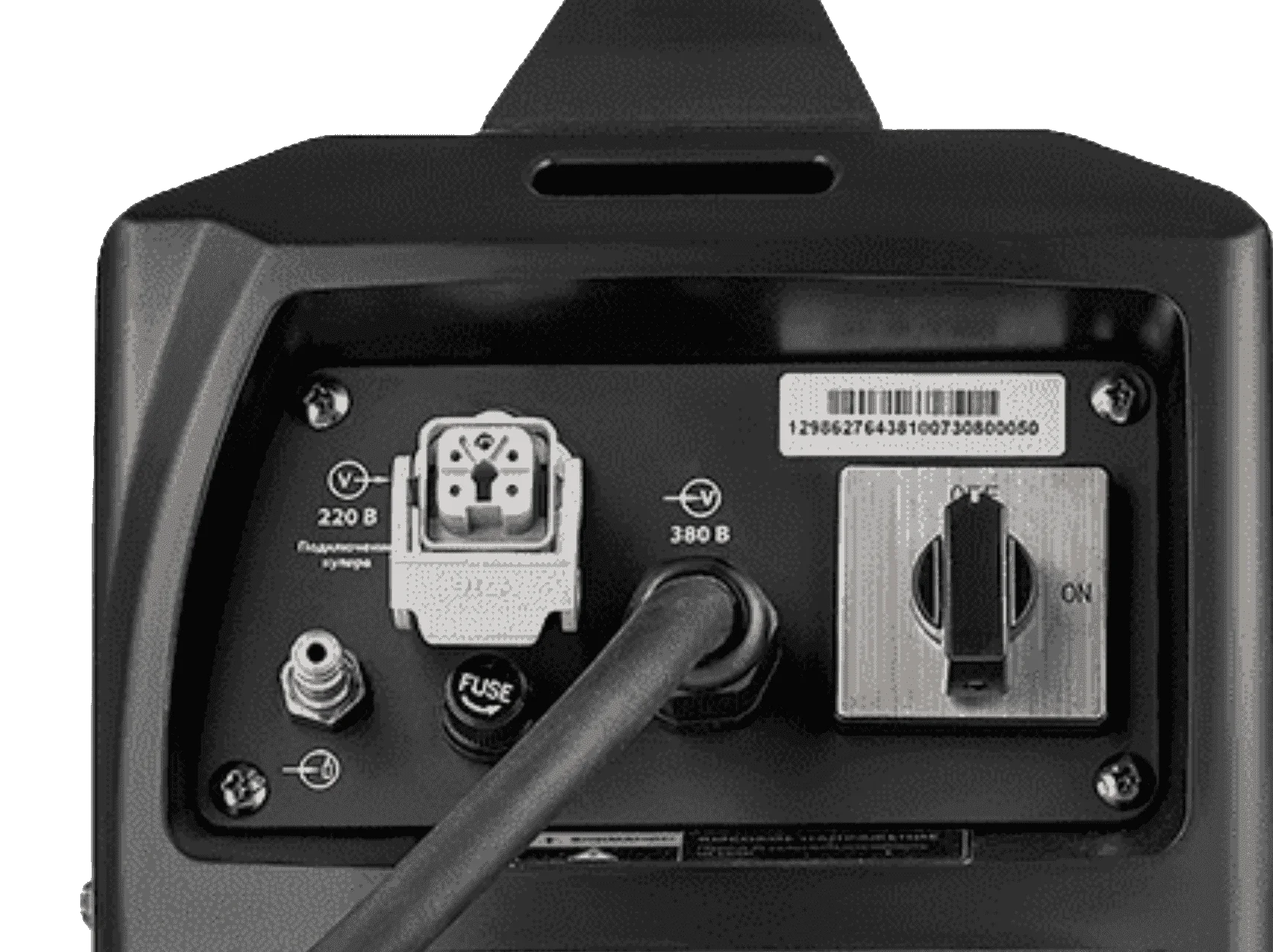 Разъем для подключения куллера к аппарату PRO TIG 315 P AC/DC MULTIWAVE (E202)