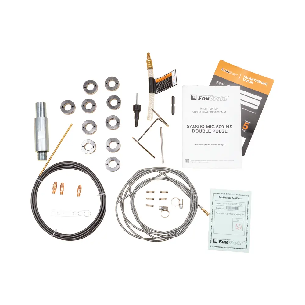 Сварочный полуавтомат SAGGIO MIG 500-NS DOUBLE PULSE (пр-во FoxWeld/КНР)
