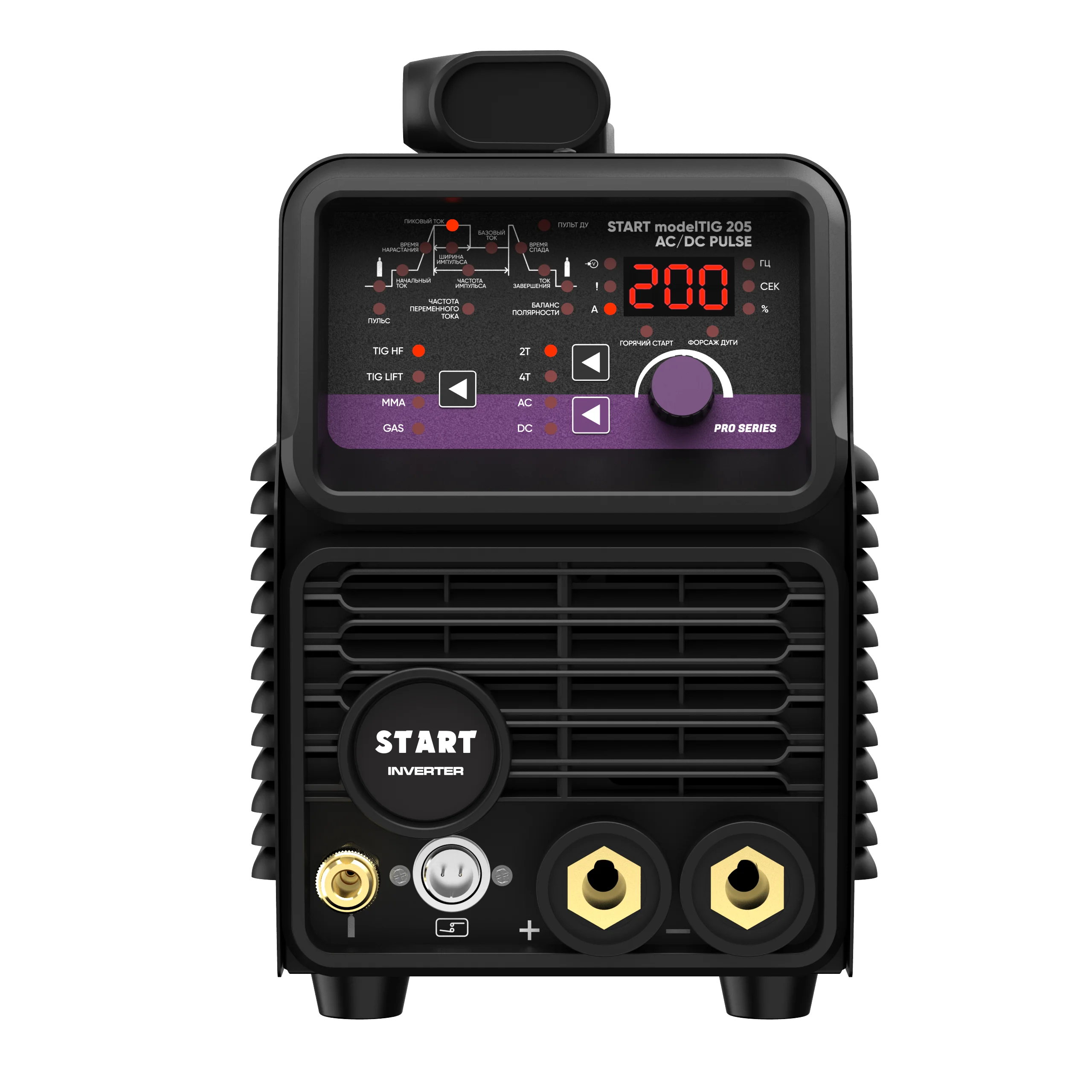 START modelTIG 205 AC/DC TIG PULSE Установка аргонодуговой сварки 3W205AP