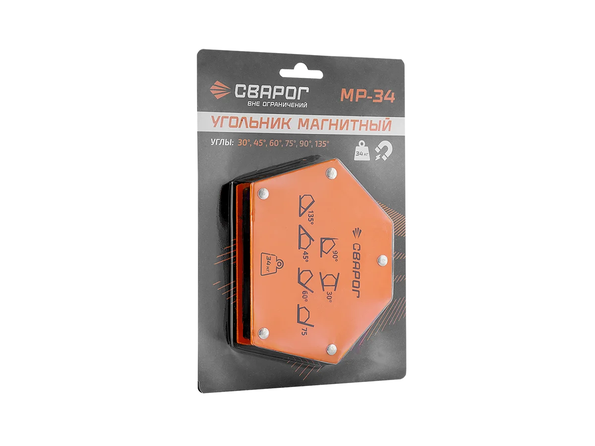 Угольник магнитный МР–34