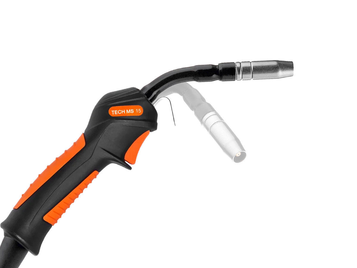 Горелка для полуавтоМата с гибкиМ гусакоМ TECH MS 15 F 3 M