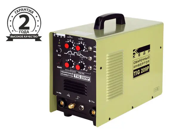 Установка аргонодуговой сварки КЕДР TIG-209P  DC (220В, 10-200А)
