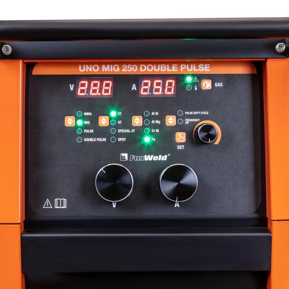 Сварочный полуавтомат UNO MIG 250 DOUBLE PULSE