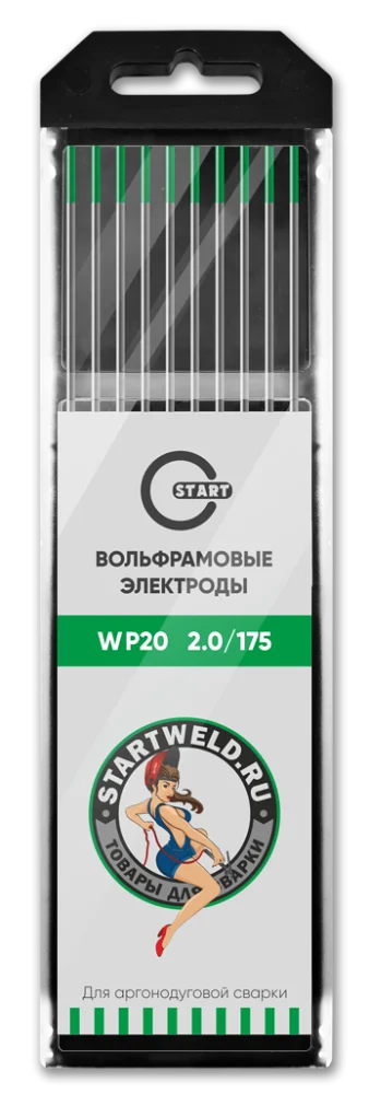START WP 2,0/175 Вольфрамовый электрод (зеленый) WP2020175