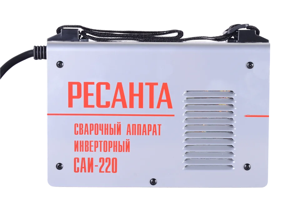 Сварочный аппарат инверторный Ресанта САИ 220 в кейсе сварочный аппарат MMA