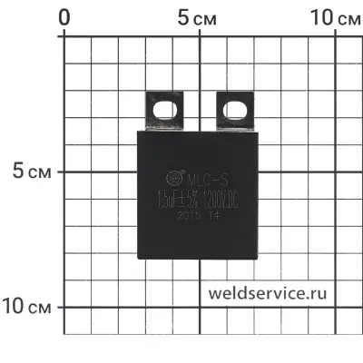 Конденсатор 1,5мкФ-1200В
