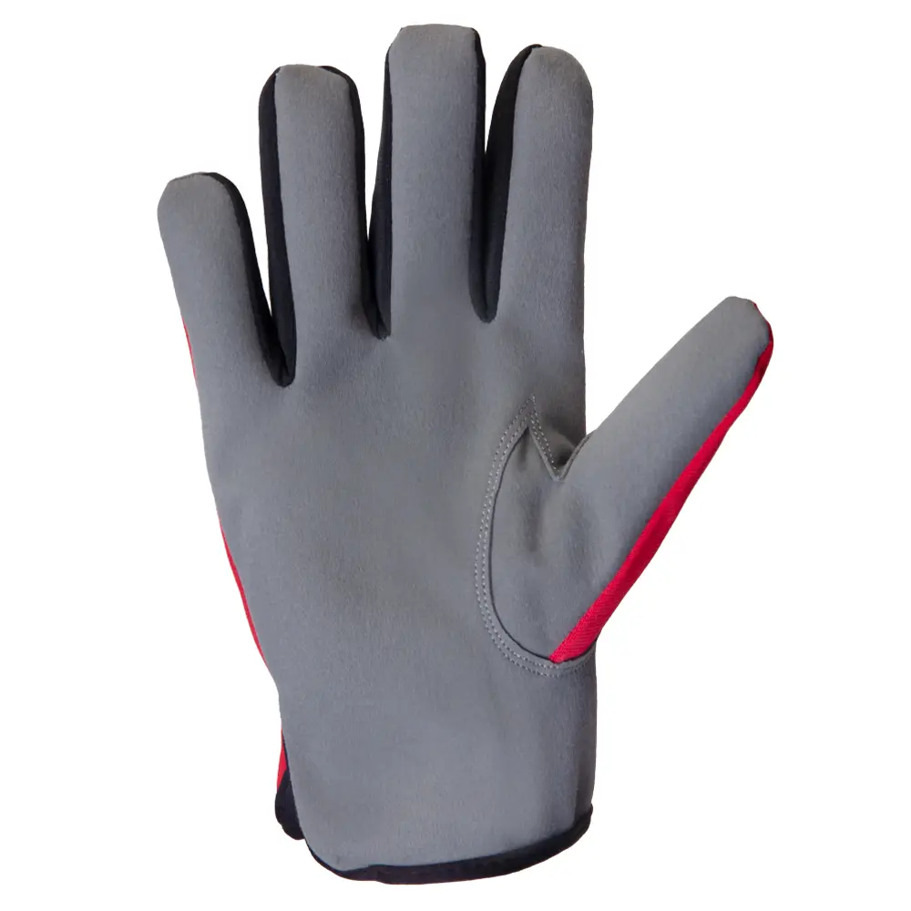 Рабочие перчатки из трикотажа и PU кожи JLE621, S