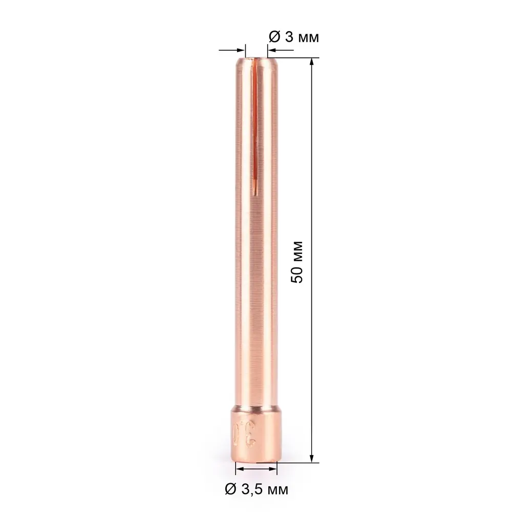 FoxWeld Цанга 3,0мм х 50мм TIG17/18/26 (702.0241, пр-во FoxWeld/КНР)
