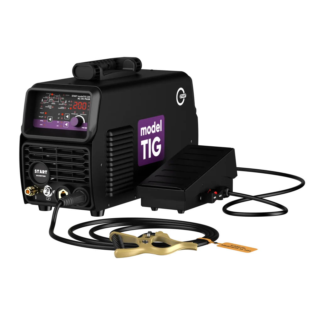 START modelTIG 205 AC/DC TIG PULSE Установка аргонодуговой сварки 3W205AP