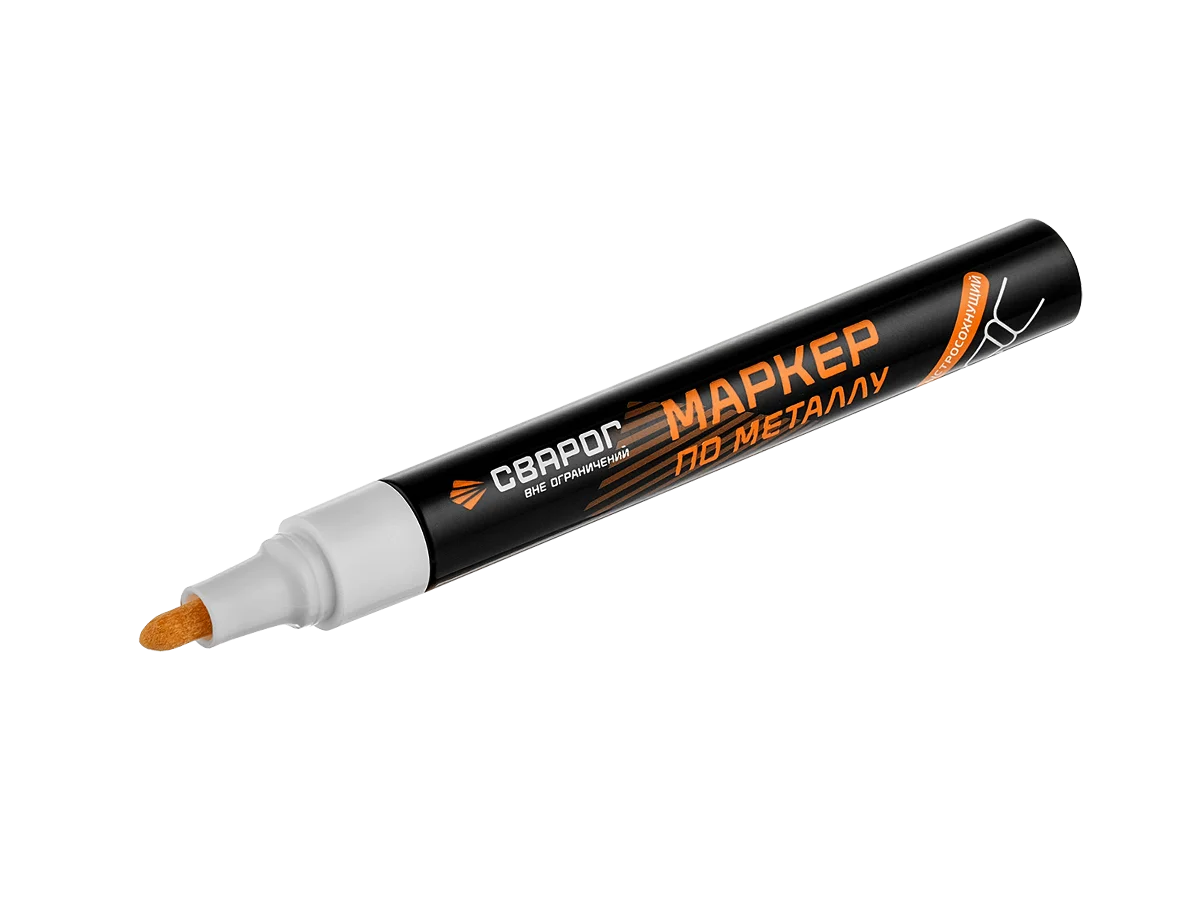 Маркер по металлу 3 мм  , белый
