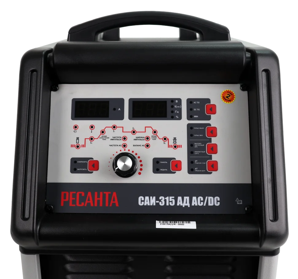 Сварочный аппарат инверторный Ресанта САИ-315 АД (АС/DC)
