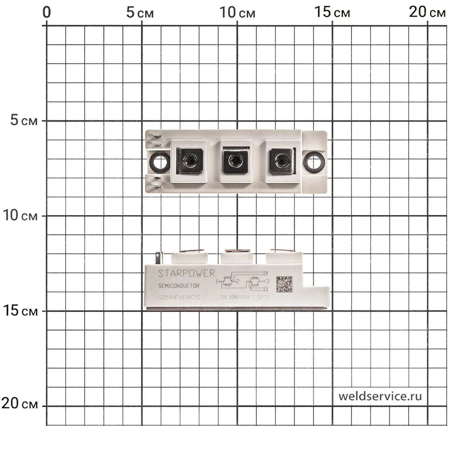 Модуль IGBT GD50HFU120C1S