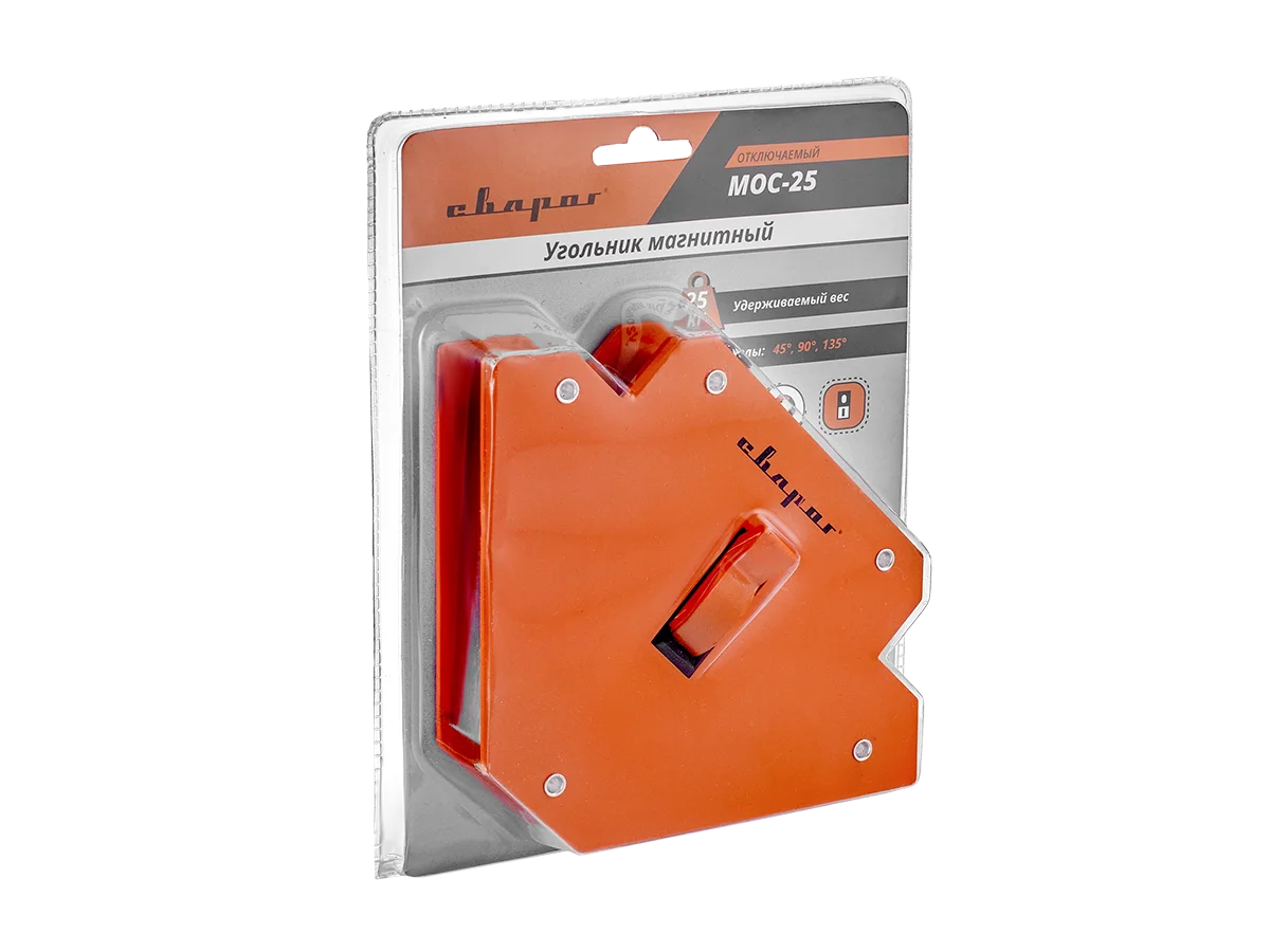 Угольник магнитный МОС–25