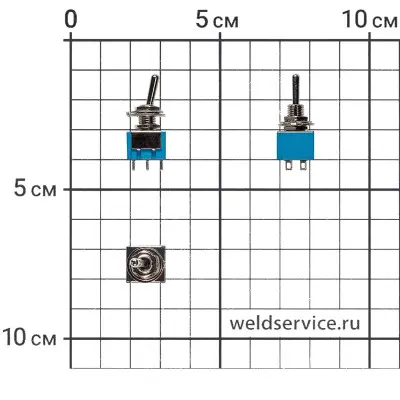 Тумблер ON-ON 250V 3A