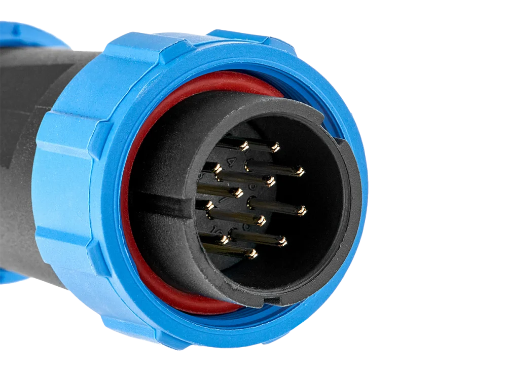 Разъём 12-pin IHQ0147 (штекер)