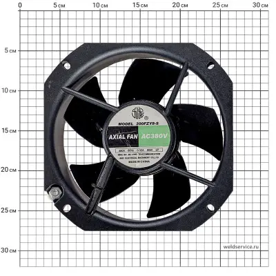 Вентилятор D28016 (200FZY8-S, 380v, MIG500)