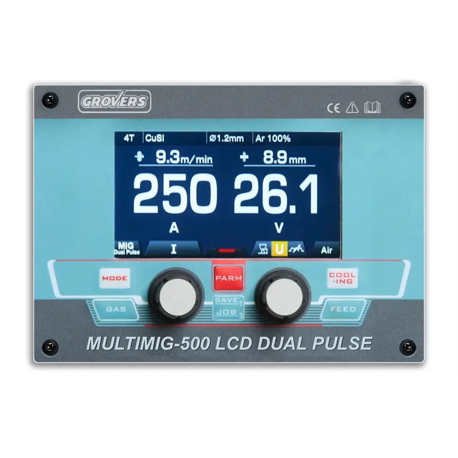 Сварочный полуавтомат GROVERS MULTIMIG-500 LCD DUAL PULSE