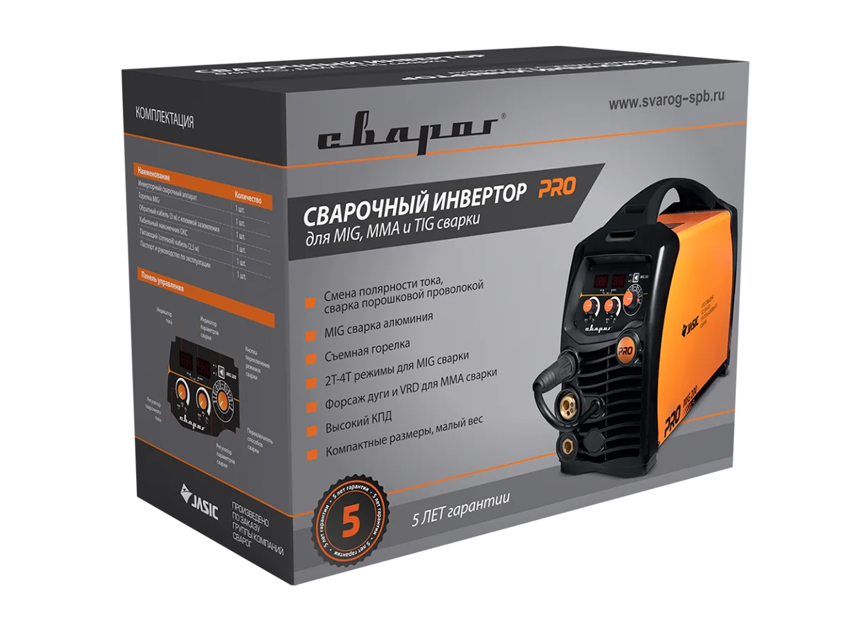 Cварочный полуавтомат PRO MIG 200 SYNERGY (N229)