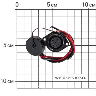 Разъём 12 pin панельный