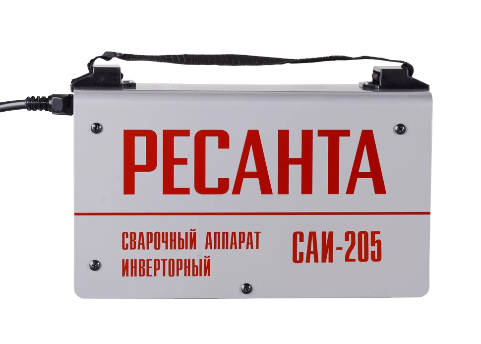 Сварочный аппарат инверторный Ресанта САИ 205 сварочный аппарат MMA