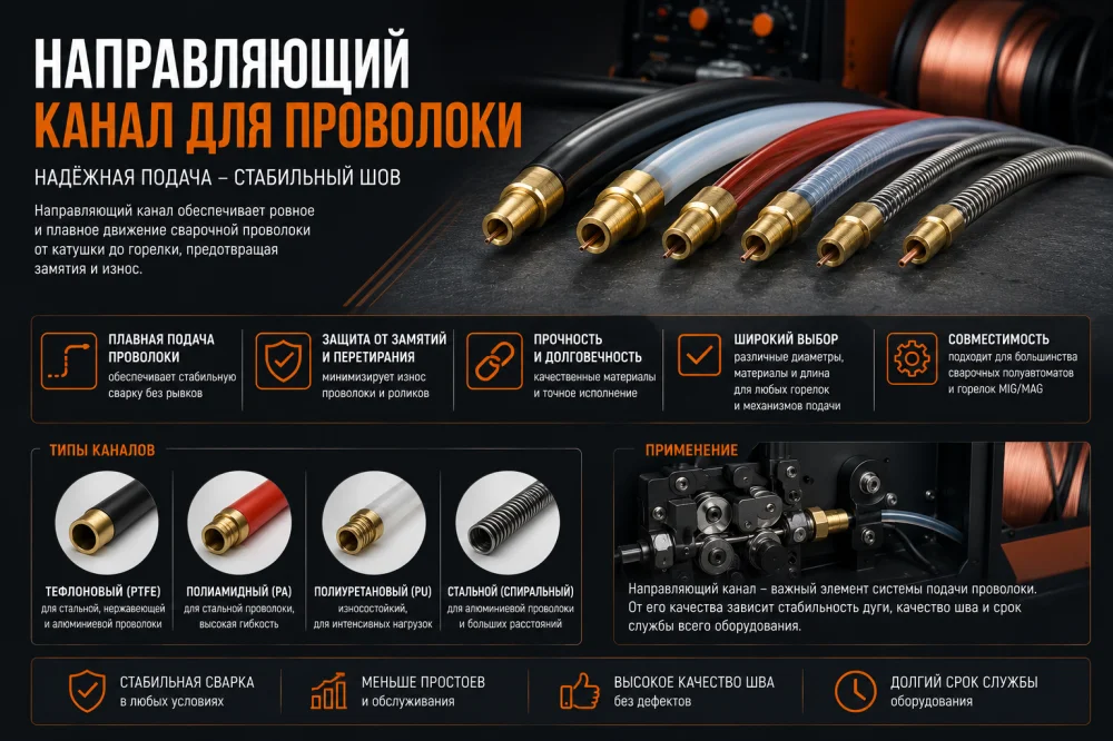 Направляющий канал для проволоки