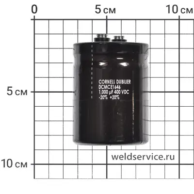 Конденсатор 1000мкФ-400В