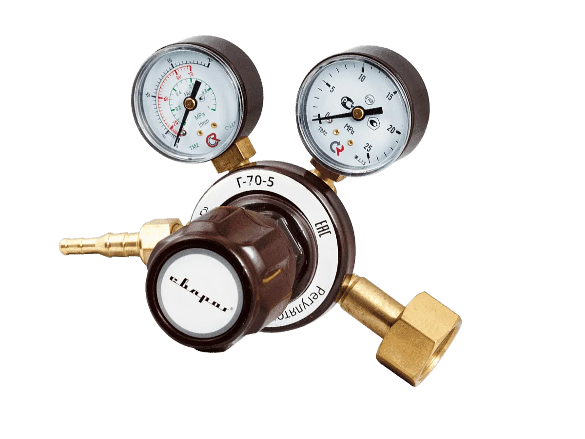 РЕГУЛЯТОР РАСХОДА ГАЗА ГЕЛИЕВЫЙ СВАРОГ Г-70-5(манометр+расходомер)