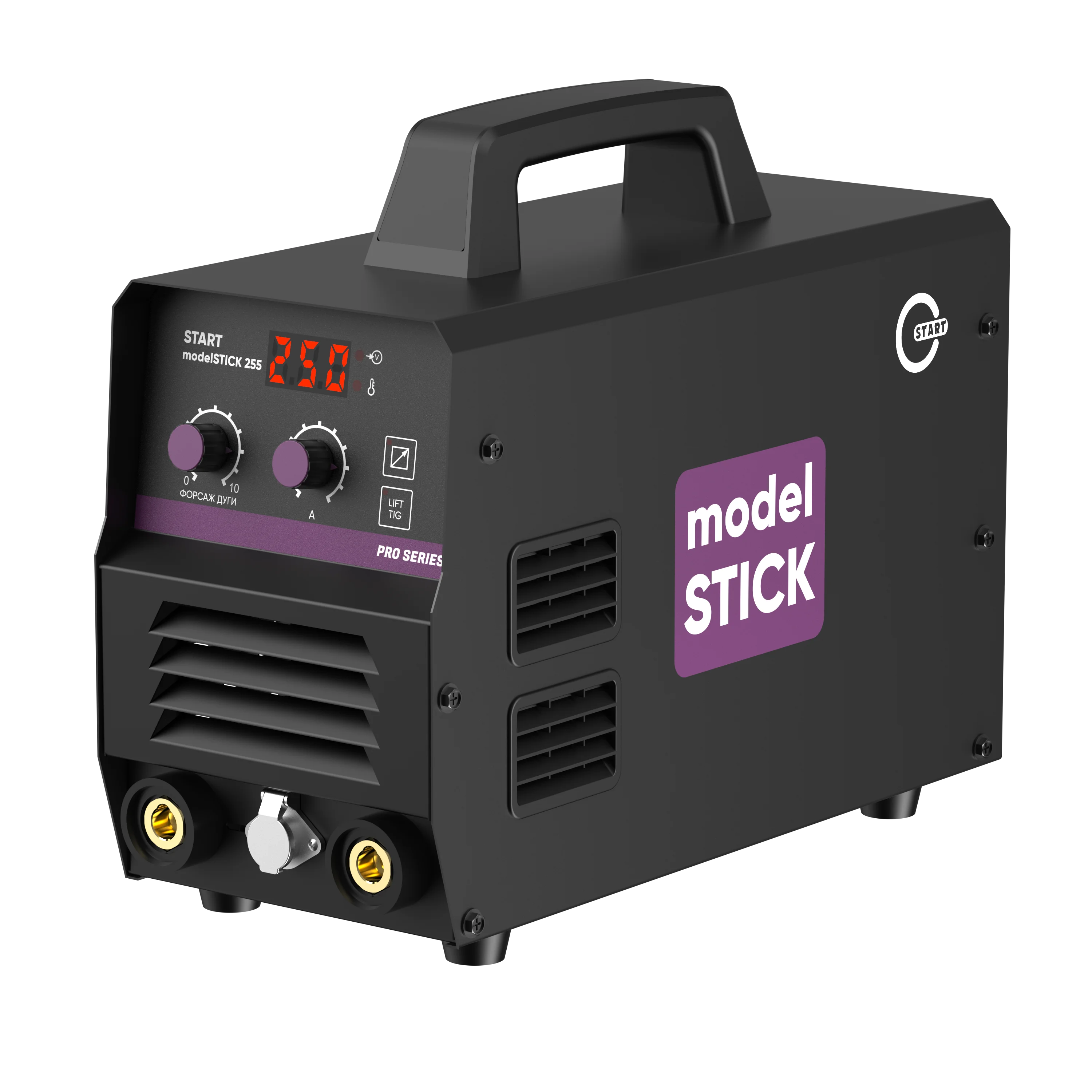 START modelSTICK 255 Сварочный инвертор 1W255 сварочный аппарат MMA