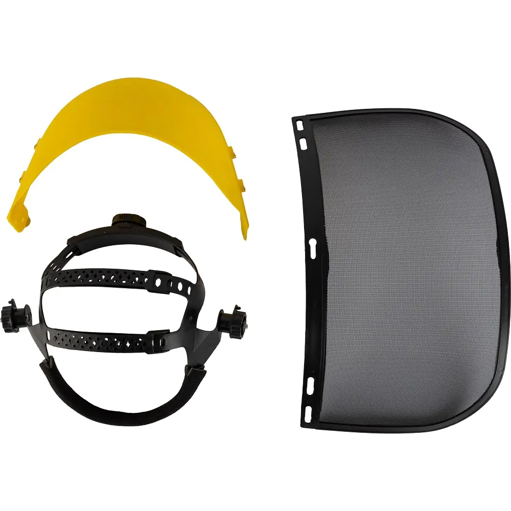 Щиток лицевой из мелкоячеистой металлической сетки JVS-101