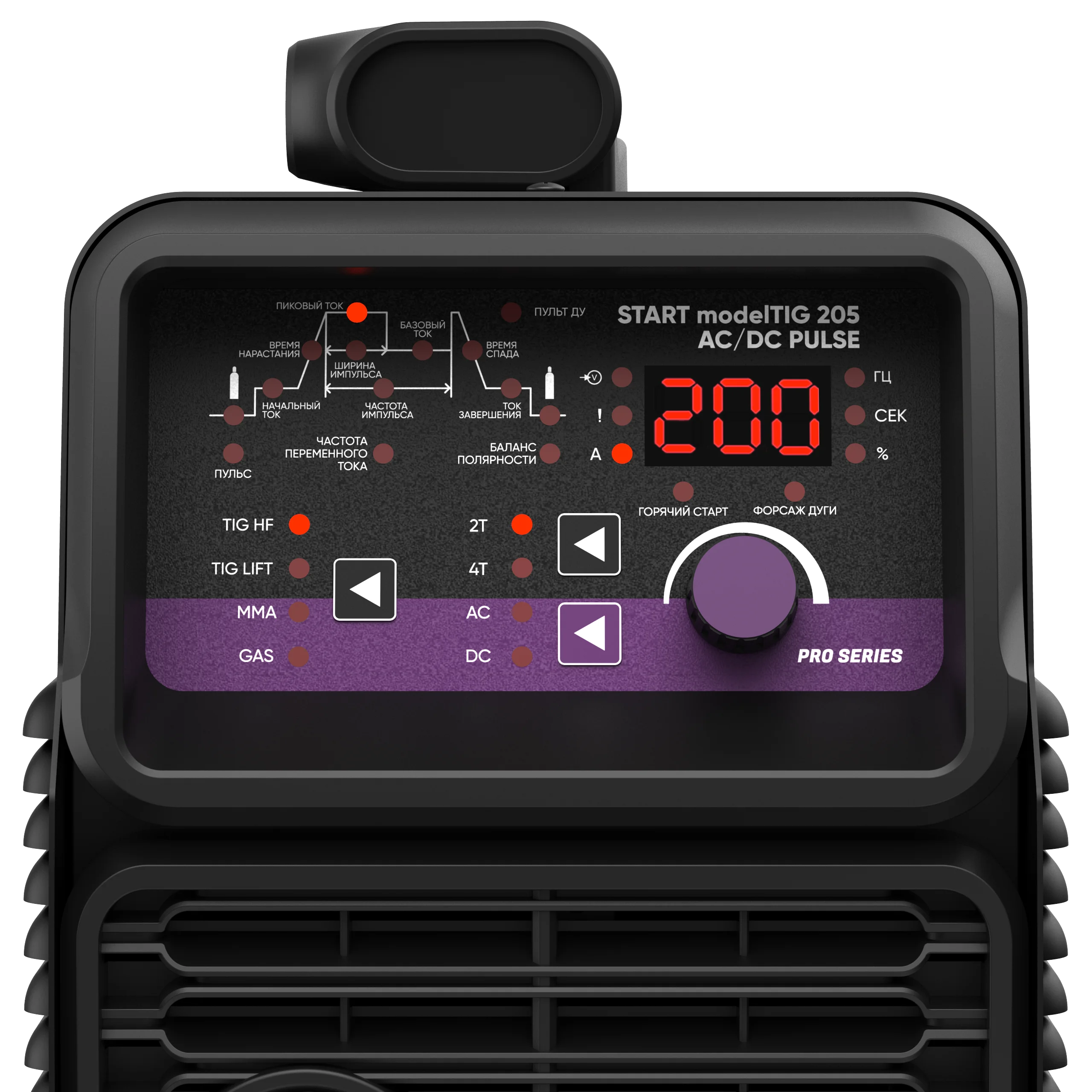START modelTIG 205 AC/DC TIG PULSE Установка аргонодуговой сварки 3W205AP