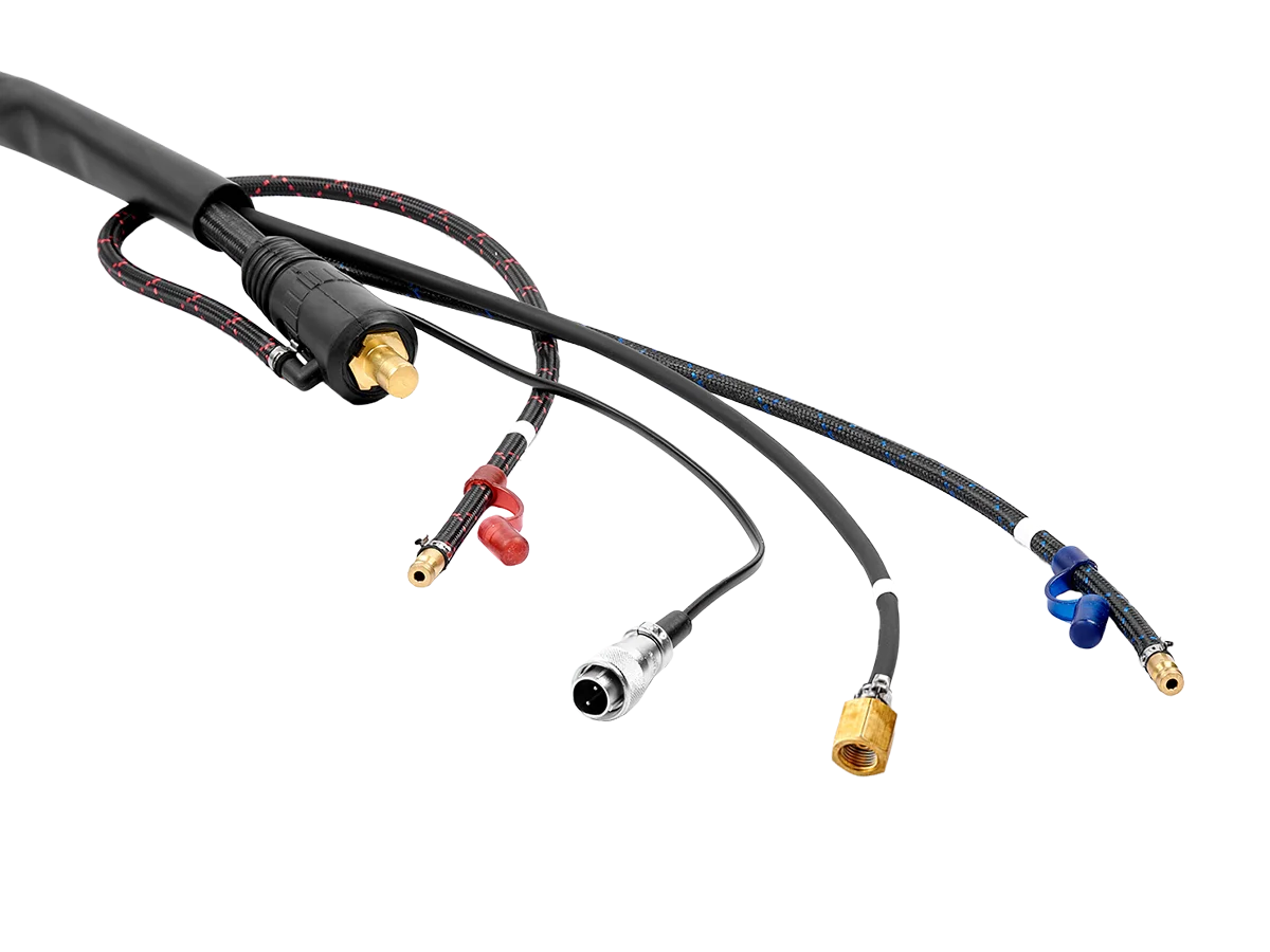 Аргоновая горелка TECH TS 18 (ОКС+М10×1, 2 Pin) , 8 м, IOB6361—24