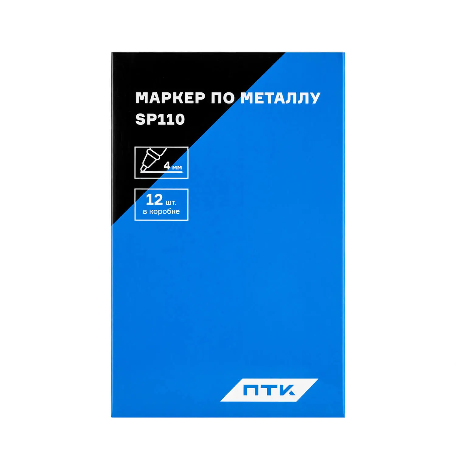 Маркер по металлу, красный