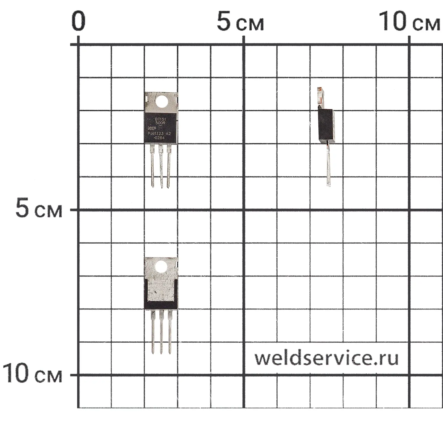 Тиристор BT151-500R (500В)