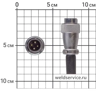 Разъём 4 pin-20 кабельный MZ