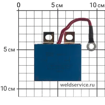 Конденсатор CBB83A-1KV-2x100nF