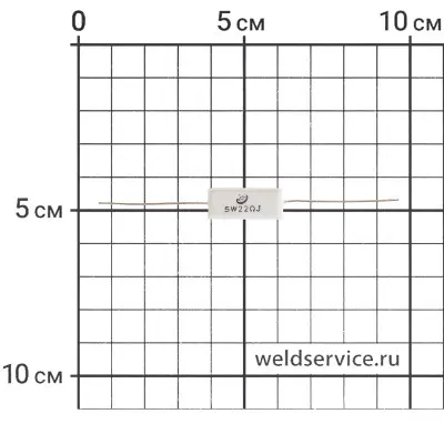Резистор SQP-5W-22R-J