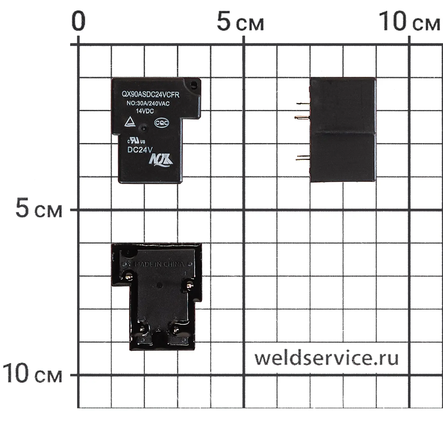 Электронный модуль QX90ASDC24VCFR 24VDC 30A