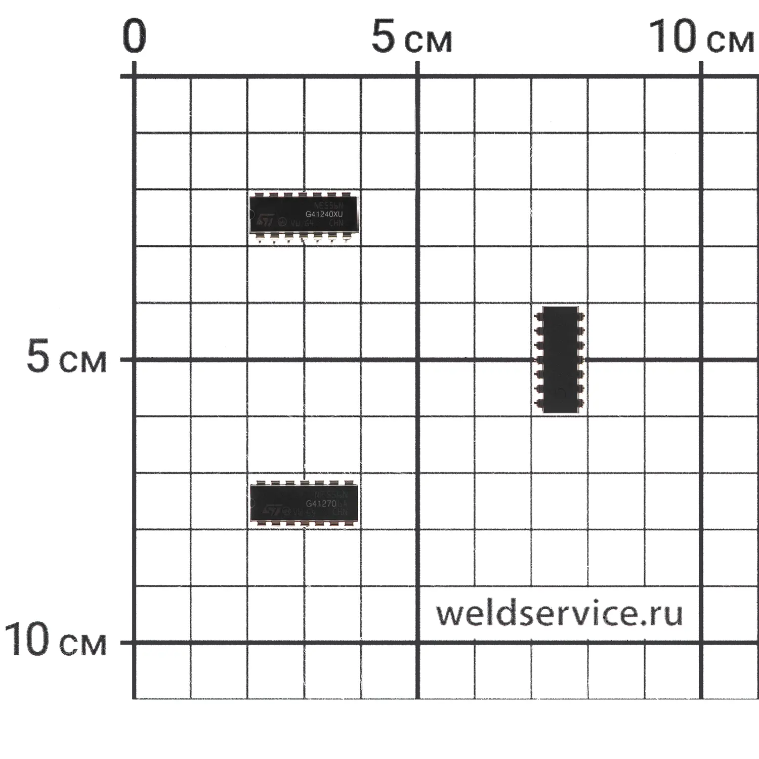 Микросхема CD4030BE (DIP14)