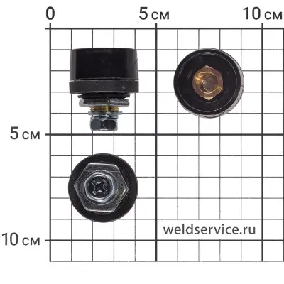 Разъём ОКС10-25 в корпусе