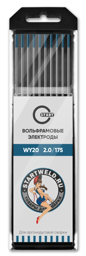 START WY 20 2,0/175 Вольфрамовый электрод (синий) WY2020175