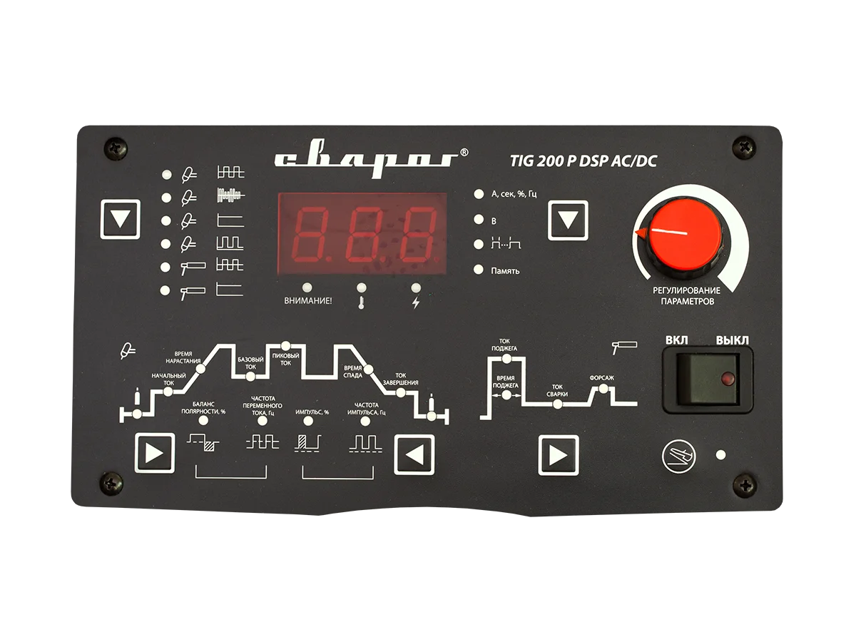 Аргонодуговой сварочный аппарат TECH TIG 200 P DSP AC/DC (E104)