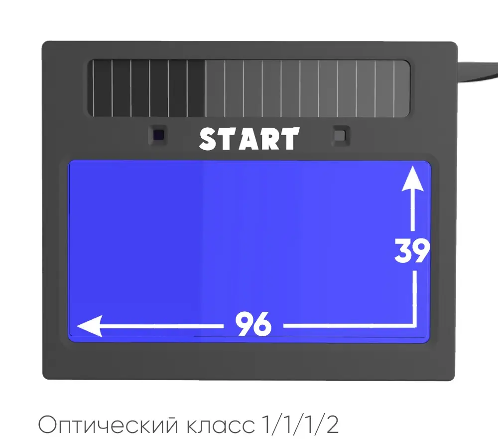 START MASTER R АСФ 605 Маска сварщика хамелеон 51STDR605