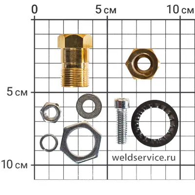 Панельная розетка 35-50 без корпуса MIG160 N227