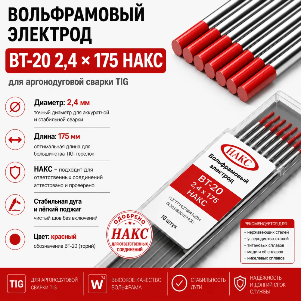 ВТ-20 2,4 Х 175 НАКС