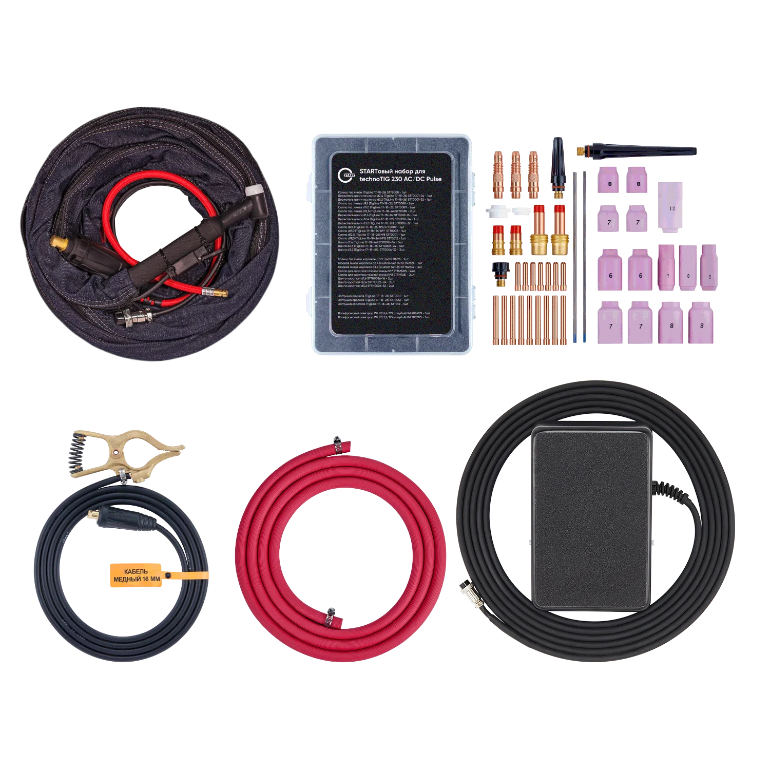 START technoTIG 230 AC/DC PULSE Установка аргонодуговой сварки 3ST230TAP