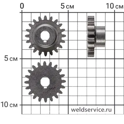 Шестеренка механизма подачи проволоки ведущая (WF-23)