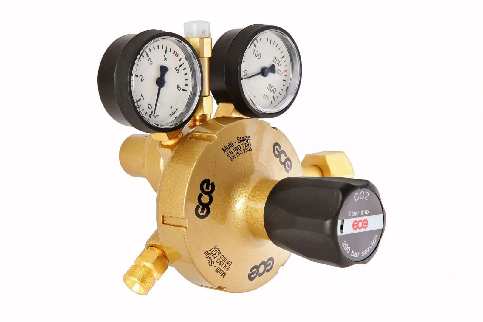 Редуктор двухступенчатый углекислотный GCE S2+ CО2